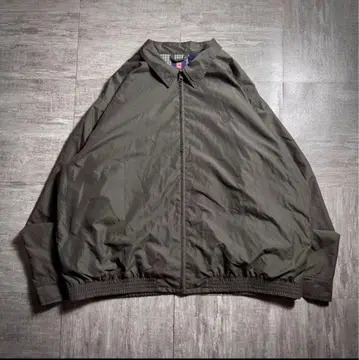 [ 00's ] CHAPS 해링턴 자켓 카키 XXL 사이즈 안감 체크