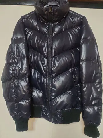 올드 유니클로 프리미엄 다운 다크 네이비 Y2K 00s