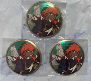 포켓몬 캔뱃지 키바나 & 두랄루돈(쥬라루돈) 가라르