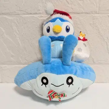 팽도리 & 타만타 봉제 인형 크리스마스 포켓몬 센터 한정판