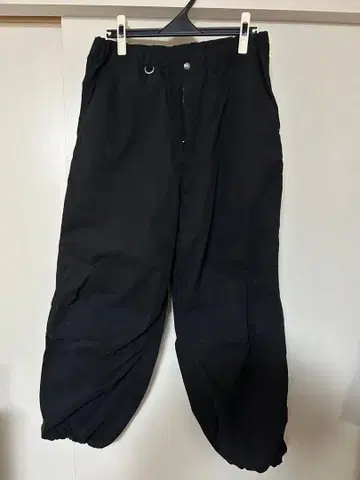 유니폼 익스페리먼트 블랙 워크 팬츠 3