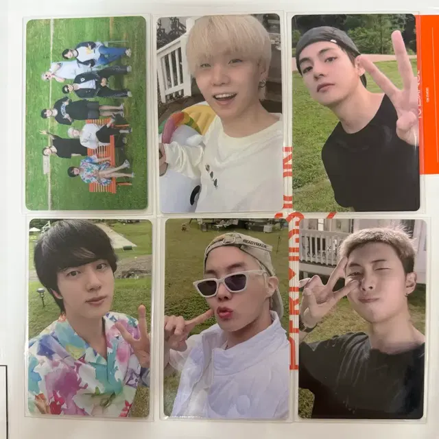 BTS 방탄 인더숲 포카