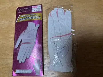 XXIO 골프 그로브 화이트/핑크 21cm