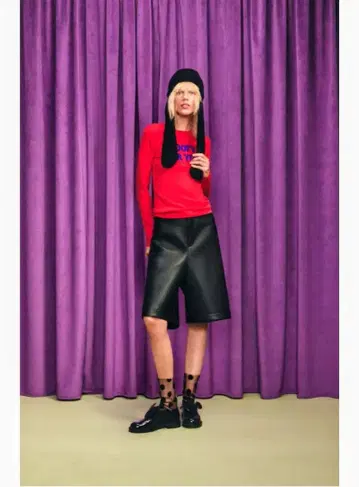 ZARA 자라 구피 귀 달린 니트 모자 HARRY LAMBERT