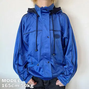 엄브로 UMBRO 트랙 자켓 후드티 90s M 자수 10446