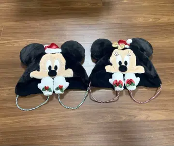 크리스마스 디즈니 팬캡 미키 미니