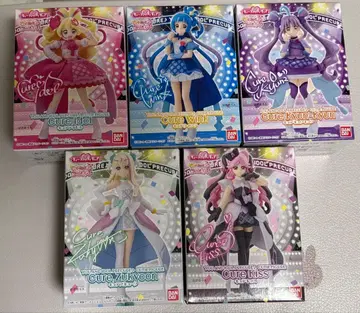 너와 아이돌 프리큐어 큐티 피규어 전 5종 세트