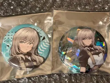 걸즈 밴드 클라이 캔뱃지 카와라기 모모카 노멀 1개, 사인 1개