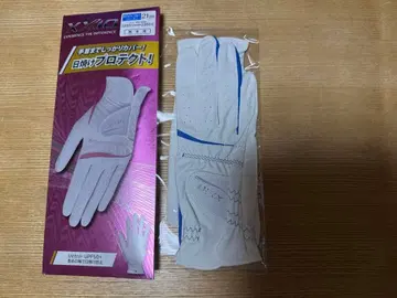 골프 그로브 화이트/블루 21cm