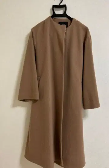 [ UNITEDARROWS ] 롱 코트 카멜 36 프로필 필독