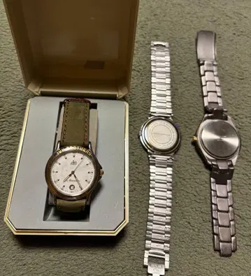 IVY BROTHERS 아날로그 시계 3개 세트