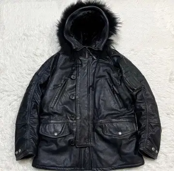 카도야 N-3R 가죽 자켓 퍼 탈부착 가능 고성능 충전솜