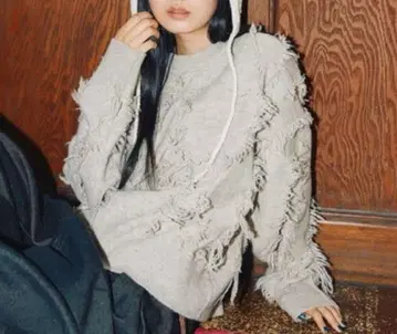 시착만 한 상품 Niko and - 니코앤드 지그재그 프린지 풀오버