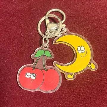 fruits zipper 츠키아시 아마네 생일 기념 아크릴 키링