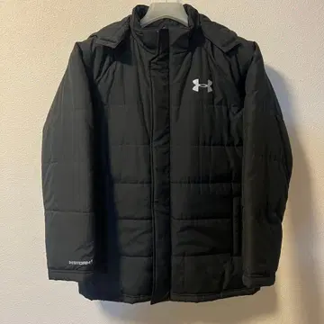 언더아머 다운 자켓 아우터 점퍼 코트 후드