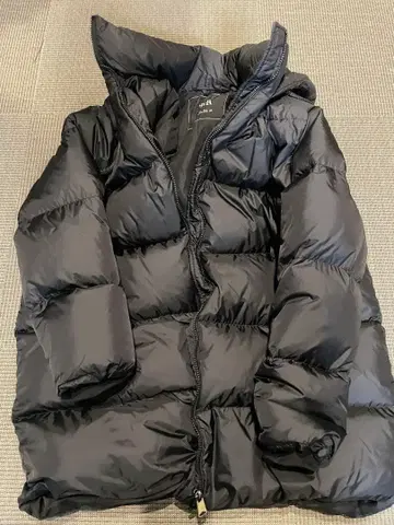 ZARA 다운 자켓 8073/234/800 S 블랙