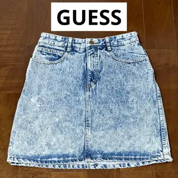 Georges Marciano for GUESS 데님 미니 스커트