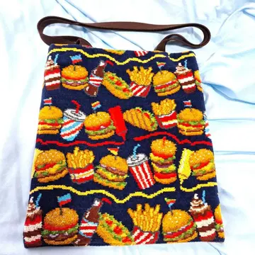 [ 미사용 ] FEILER 페이러 버거샵 토트백