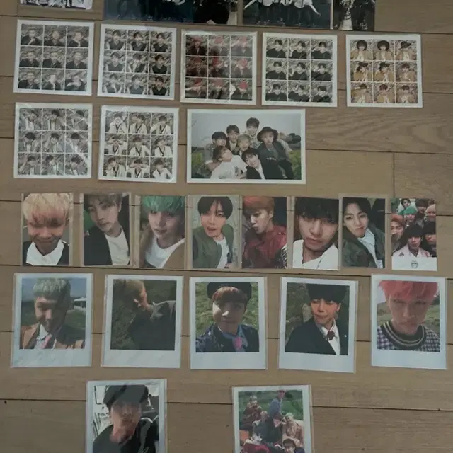 방탄소년단 포토카드