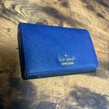 케이트 스페이드 네이비 카드 케이스