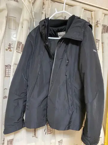 MILKFED. 후드 부착 블랙 자켓 S