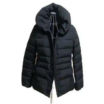 고품질 INDIVI 인디비 빅 컬러 다운 자켓 다운 코트