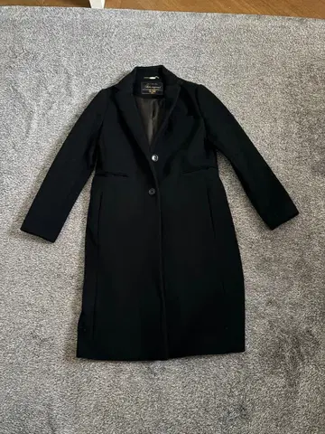 SLOBE IENA 블랙 체스터 코트