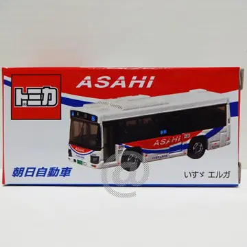 [ 한정품 ] 토미카 아사히 자동차 ASAHI 버스 이스즈 엘가