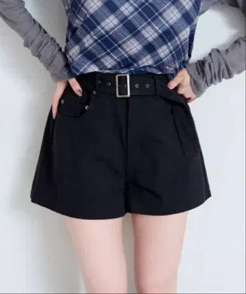 (완판 아이템, 미사용 새상품) 하토메 벨트 트윌 숏팬츠