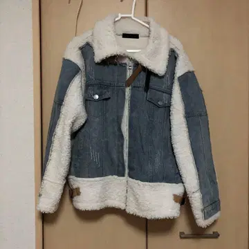 SCOT CLUB 데님 절개 보아 블루종 9호 M 사이즈