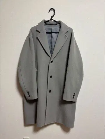 UNITED ARROWS 라이트 그레이 롱 코트 M 사이즈