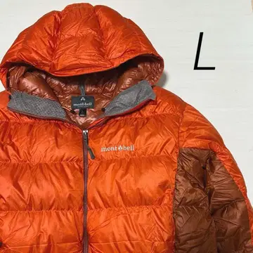극미품 mont-bell 알파인 다운 파카 L 오렌지