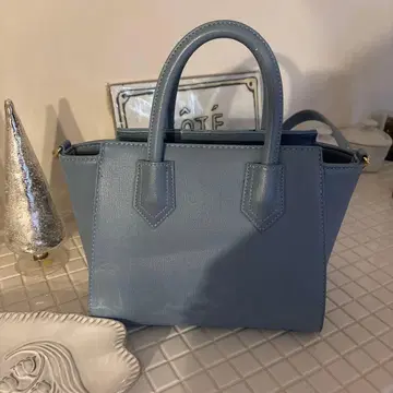 라이트 블루 미니 핸드백