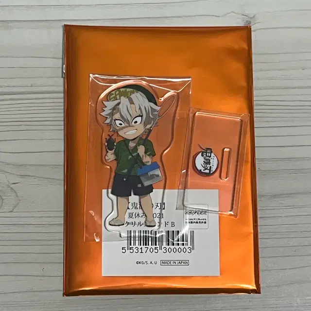 (미개봉) 귀멸의칼날 여름방학 사네미 스탠드 아크릴