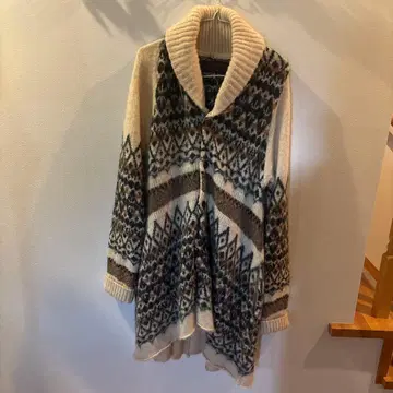 CUBESUGAR 롱 니트 가디건