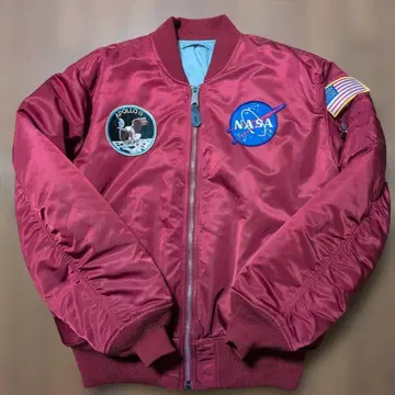 ALPHA INDUSTRIES NASA MA-1 플라이트 자켓