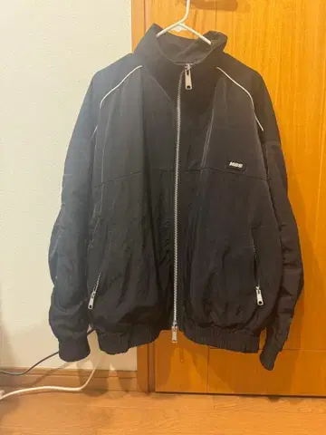 moussy 오버사이즈 레이싱 블루종