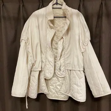 select moca 레이어드 퀼팅 자켓