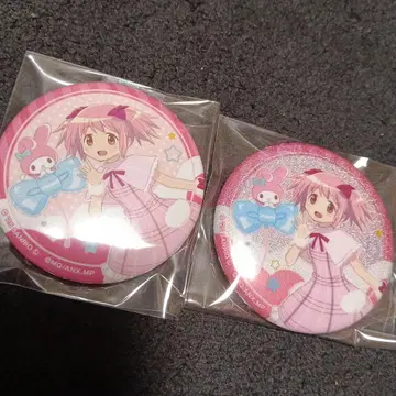 마도마기 마도카 마기카 산리오 캔뱃지 사슴 메 마도카 시크릿