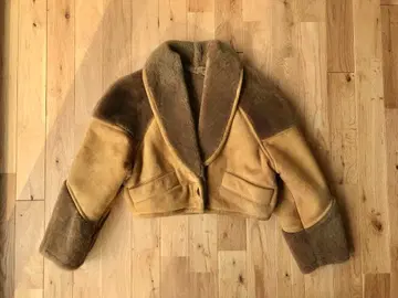 빈티지 무스탕 자켓 오리지널 쉬어링