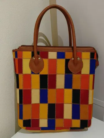 [ TRION ] 패치워크 디자인 토트백