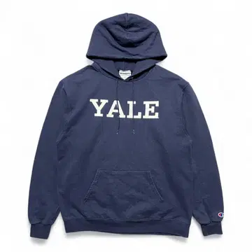 USA 구제 의류 챔피온 예일 대학 칼리지 맨투맨 후드티 네이비