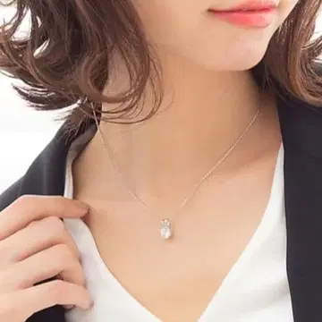 CZ 다이아몬드 큐빅 지르코니아 목걸이 액세서리 귀여운