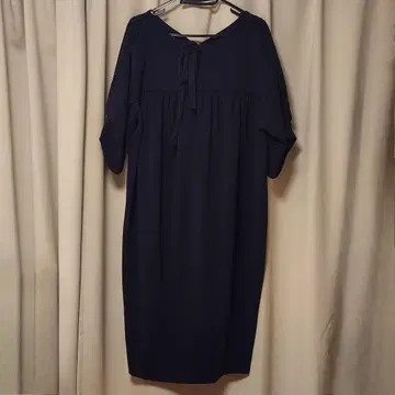 ROSE BUD 네이비 리본 포함 원피스 로즈버드