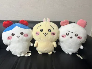 치이카와 봉제 인형 3체 세트 (치이카와 / 하치와레 / 토끼)