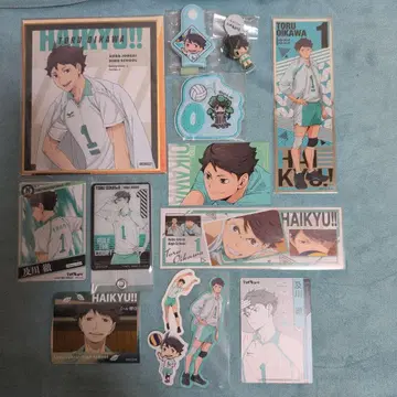 하이큐!! 오이카와 토오루 캐릭터 굿즈 세트