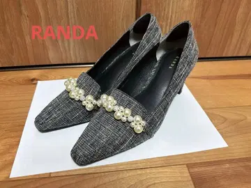 RANDA 펄 장식 스틸레토 힐