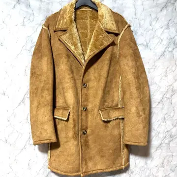 TORNADO MART 토네이도 마트 체스터 코트 페이크 무스탕