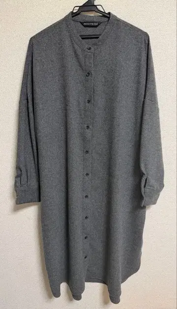 mizuiroind 울 셔츠 원피스