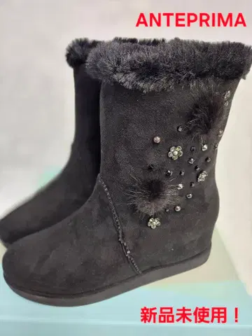 ANTEPRIMA 블랙 어그 부츠 미사용 새상품